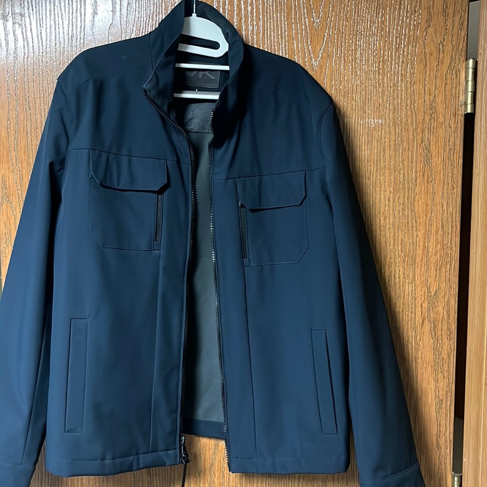 MK Michael Kors navy jacket - large. Never worn.